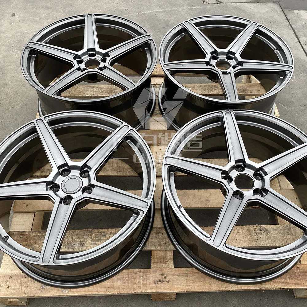 GVICHN one piece matte finish forged wheels 16 - 26 inch aluminum alloy rims 5x112 5x114.3 5x120 monoblock wheel hub