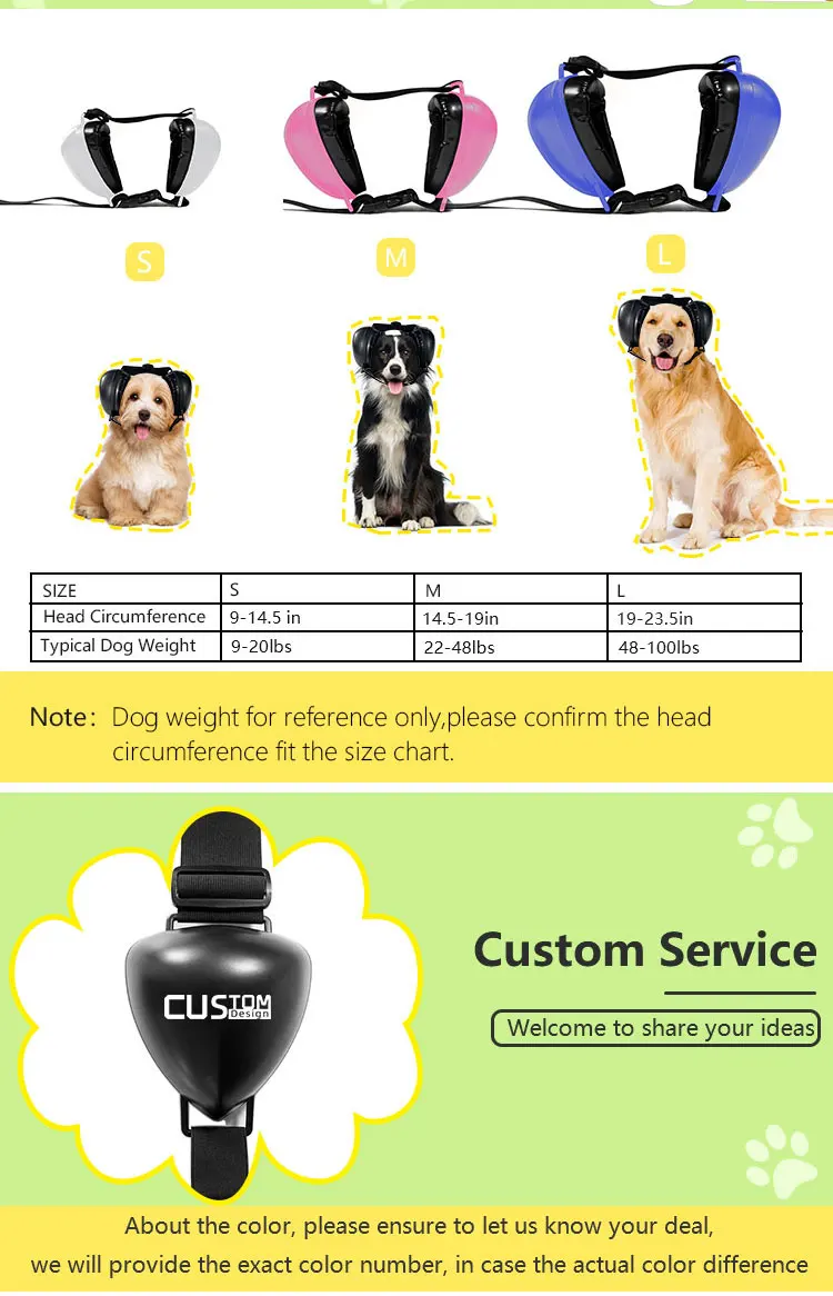 New Arrivals Noise Reduction Earmuffs Dog Earmuff Dog Hearing Protector