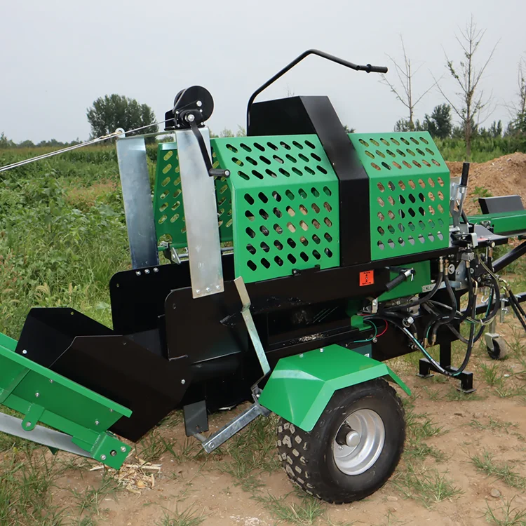 In-Cab Automatic Electric Firewood Processor Cheap PTO Circular Saw Germany New Condition Log Splitter Forestry Engine