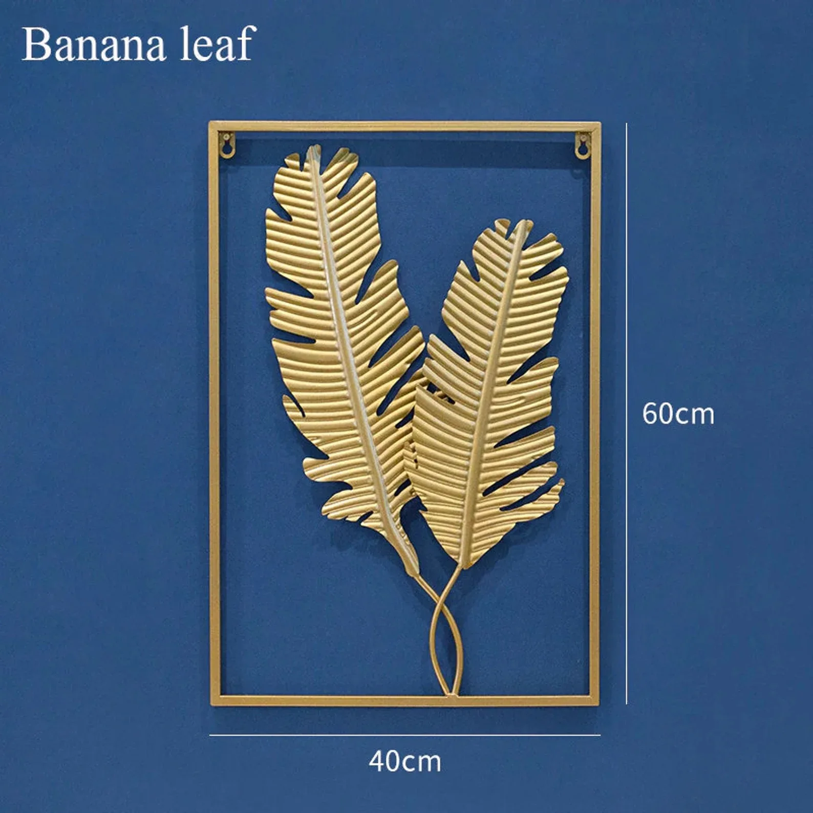 Gold Metal Wall Art Rectangle Living Room Wall Home Decor 3 Panels Leaf Metal Wall Art Buy 7170