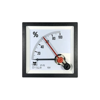 YT double pointer anti-explosion exeiict6be72 10V input 100percent YT72 CP72 BE72 DC opening meter
