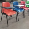 Sedia da formazione per aula con imbottitura e portariviste