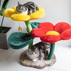 Cat Customized Cheap Price Flower Sisal Post Cat Tree Tower