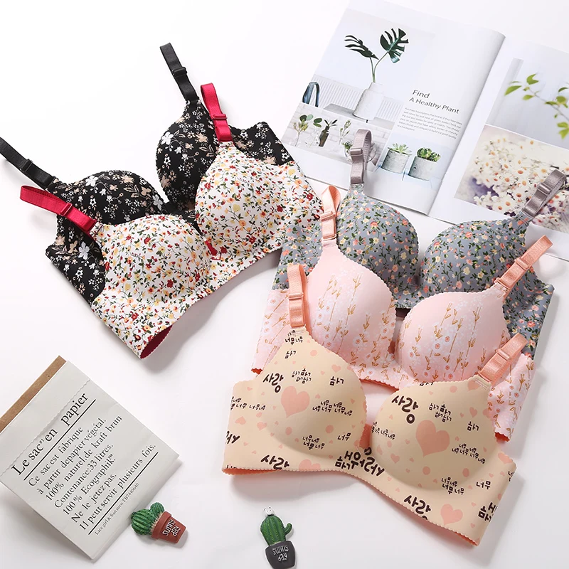 sexy lingerie floral high quality push