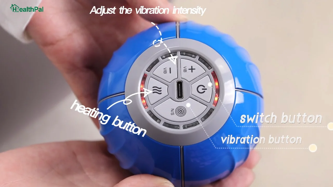 Multifunction Therapy Ems Heat Vibration Defining Hand Fitness