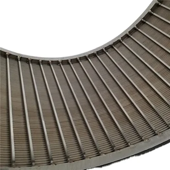 wedge wire curved bend screen for filtration and dewatering