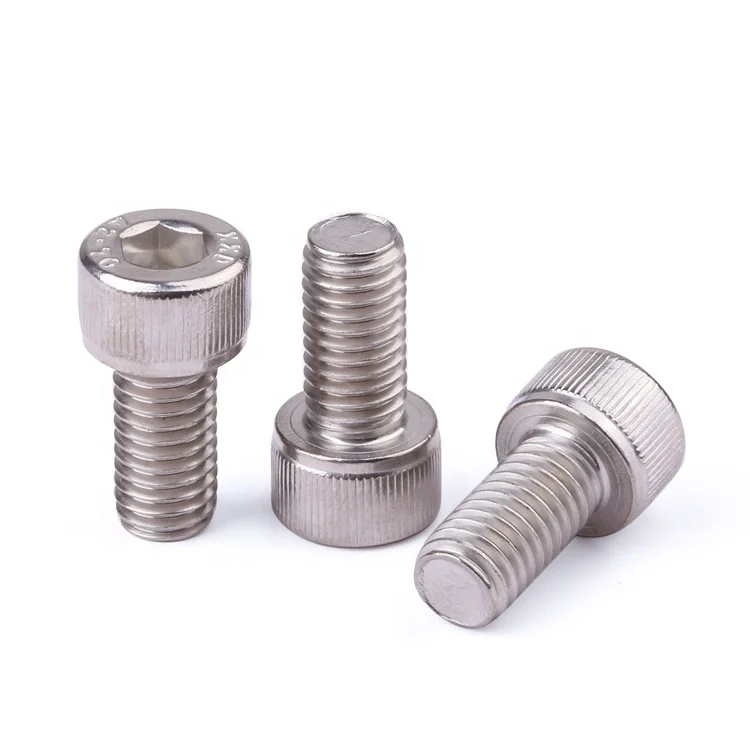 Factory price DIN912 hexagon socket head screws high strength nickel plated socket head bolts grade12.9 screws