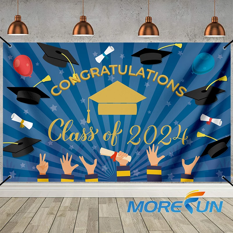 Class 2024 Graduation Party Backdrop Custom Size Photo Background Cake   H19e73873120d4b2fbb4d6e4b89e9a608n 