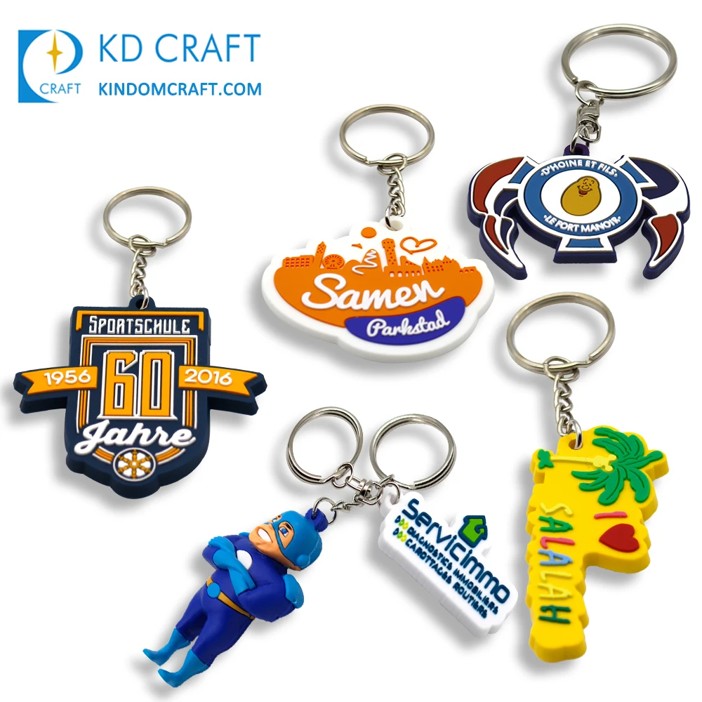 China Manufacturer Custom Soft Pvc Rubber Philippines Souvenir Palm Tree  Coconut Keychain for Advertising