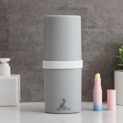 Популярная портативная дорожная чашка для мытья кружки с двойной чашкой комбинированная зубная щетка паста хранения полипропиленовая Коробка Набор