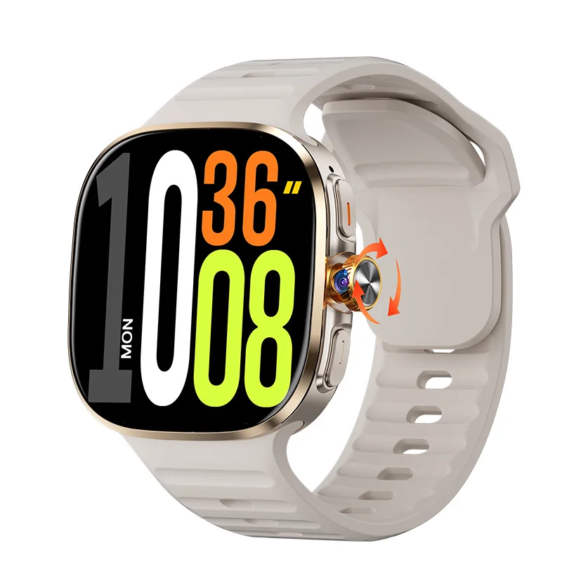 4G Smart Watch M99 Rotate Camera 2.4inch AMOLED Screen AI Voice Assistant APP Download N aperçu 3