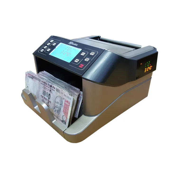 Счетчик денег смешанного номинала со счетчиком для продажи