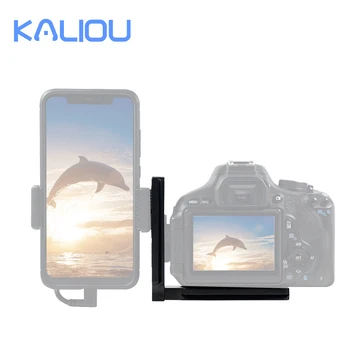 Professional I-085 Plate Mounting L Bracket Plate for DSLR Camera Tripod Head Quick Release detail image