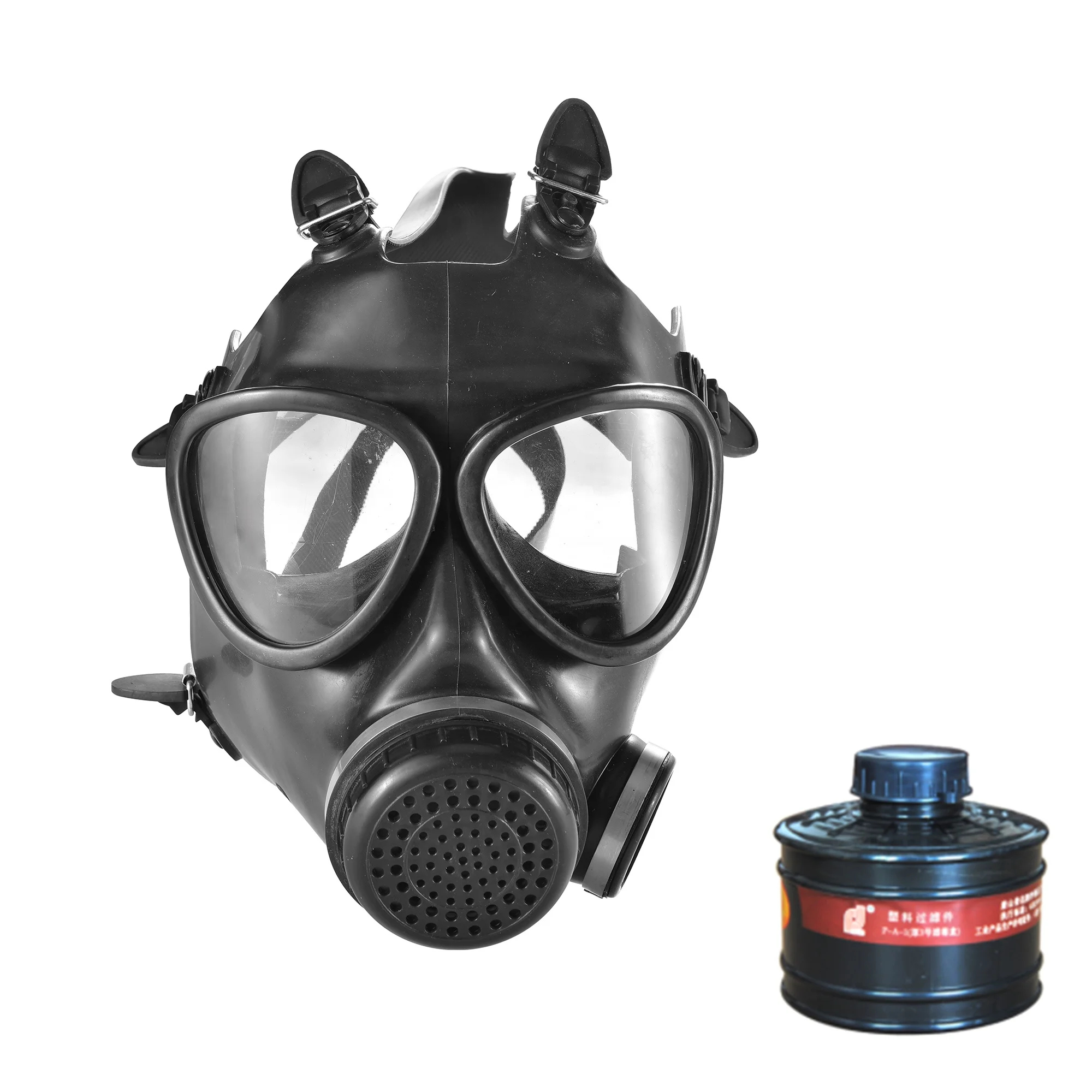 Reuse Large View Full Face Gas Respirator Chemical Gas Mask With CE Certificate Full Facepiece Reusable Respirator