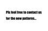 More new patterns