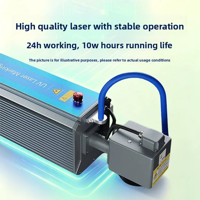 Fully Automatic Laser Coding Machine Inkjet Printer Printing Dates Fiber UV Laser Marking Machine High-speed Lines Mainland 3