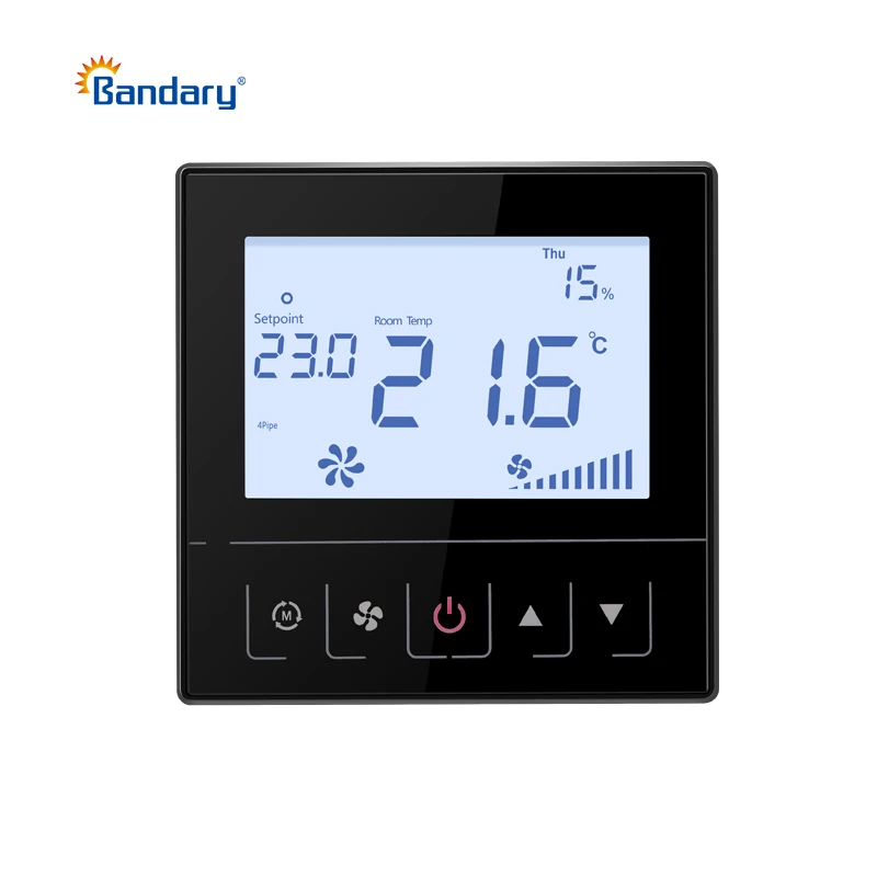 Bandary Thermoregulator Touch Screen Heating Thermostat for Warm Floor Electric Heating System Temperature Controller