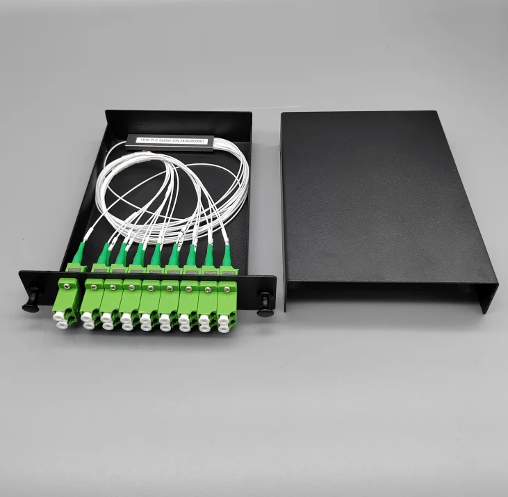 1x4 1x8 1x16 SC LC Rack Mount PLC Splitter LGX Module Chassis Cassette