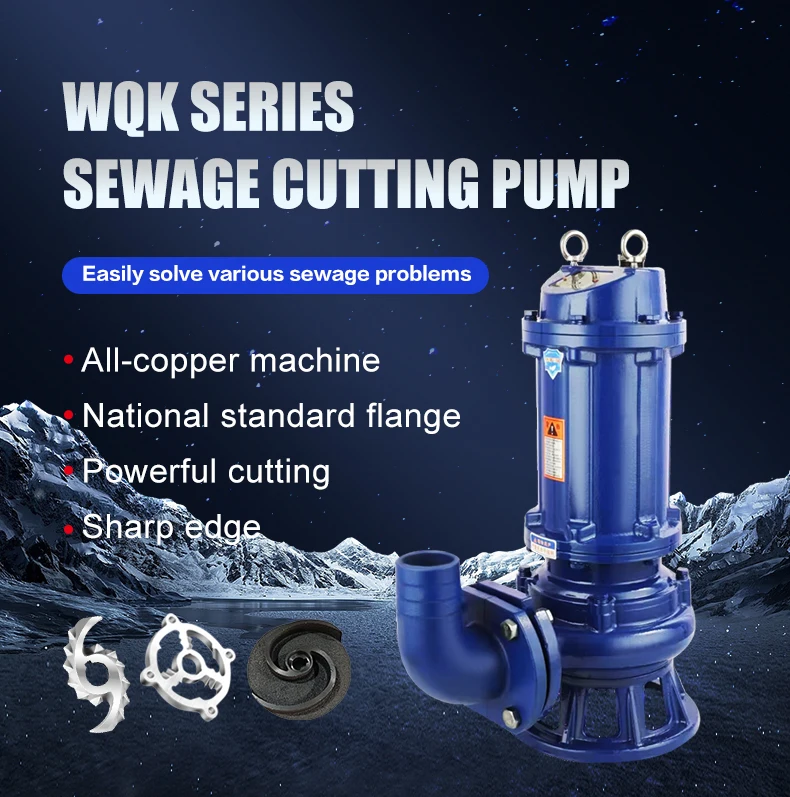 Centrifugal Pump Cutter Grinder Ol Sewage Cutting Wholesale Sewage