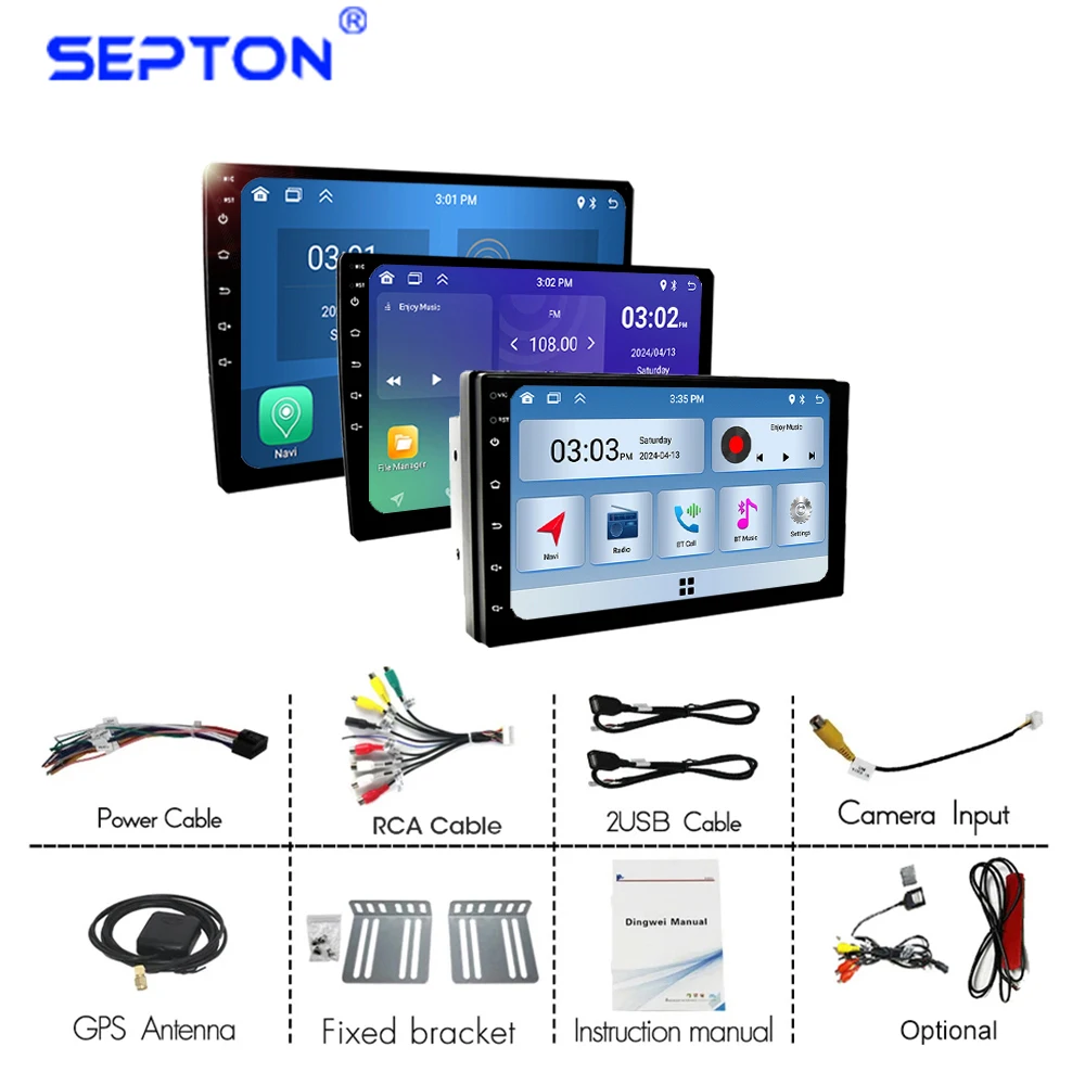 コンピュータ・IT Embedded Android 8257 Wireless CarPlay 8 Core Android Car Radio, 7-10 Inch IPS