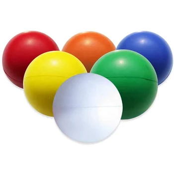 2021 Hot Sale 6.3cm Round PU Stress Ball