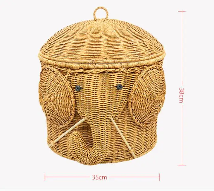 Hot Sales Rattan Handicraft Storage Home Decoration Food Laundry Woven ...
