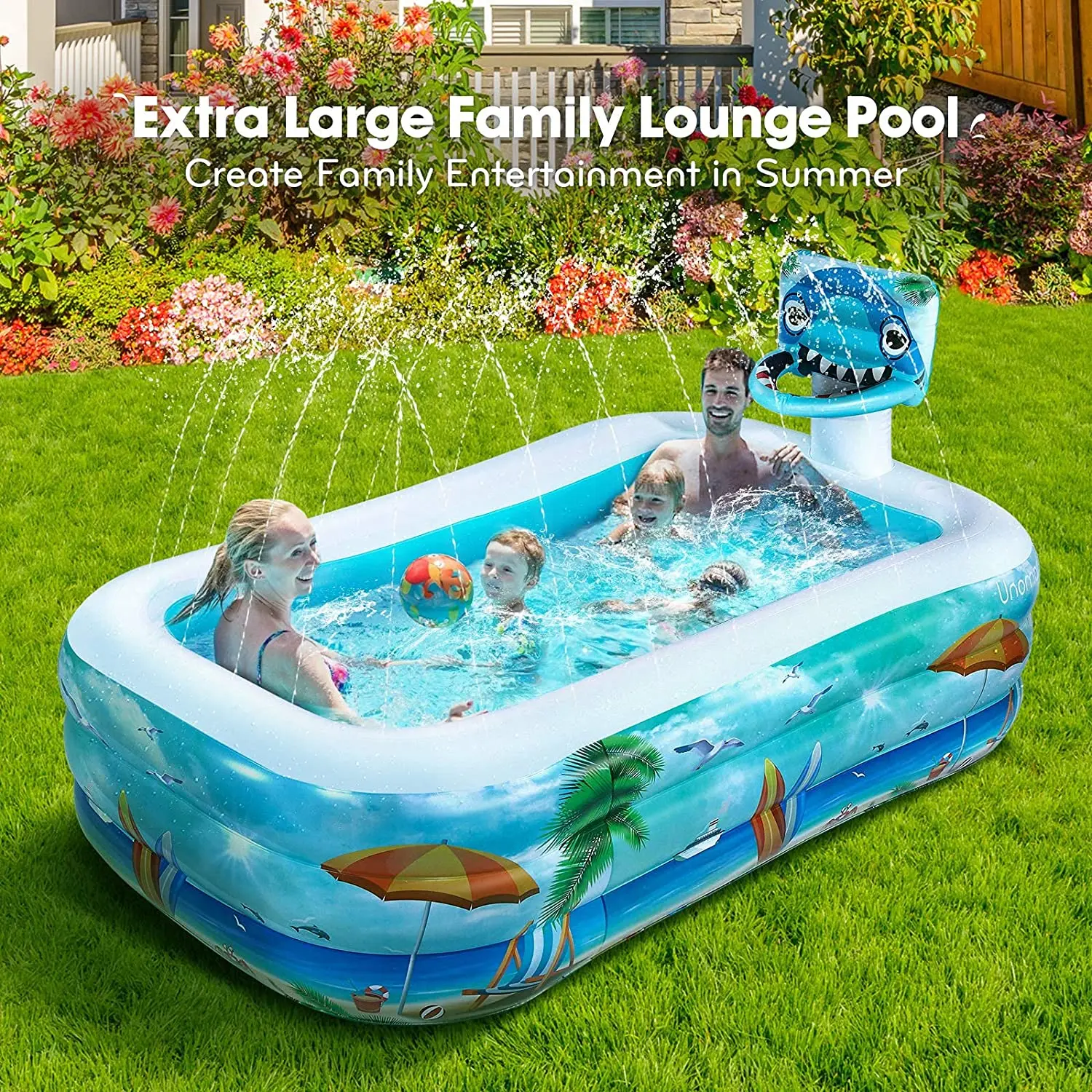 Pvc Large Pool Inflatable Skimboard Pool For Kids And Adults Inflatable