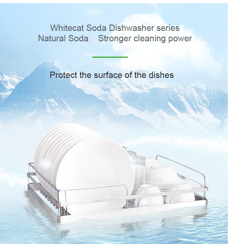 Soda Dishwasher Series Rinse Aid Natural Efficient Degreasing Strongly Cleaning  supplier