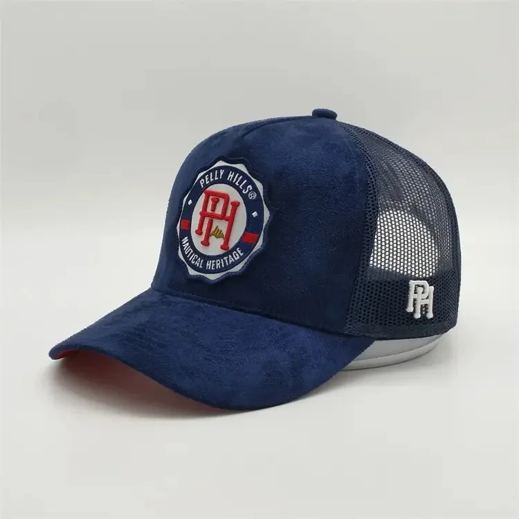 Digital Printing Hats Custom logo Men Cap 6 Panels Personalized Embroidered Sports Baseball Cap Plain Trucker Hat manufacture