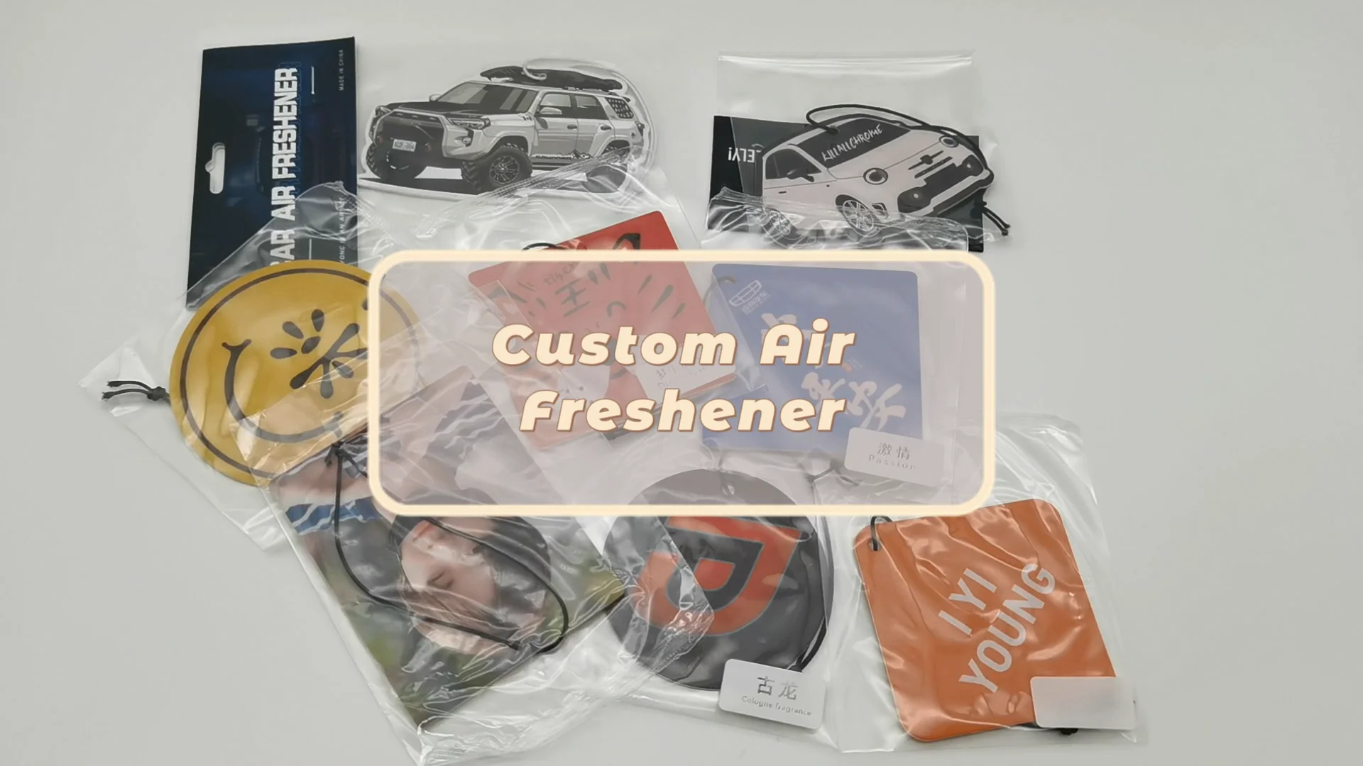 Wholesale Car Air Freshener Hanging Tree Paper Car Air Fragrance Long