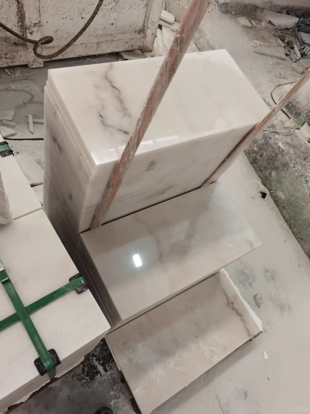 product wholesale guangxi white marble big slab factory direct natural modern waterproof floor tiles for bathroom living room rooms-5