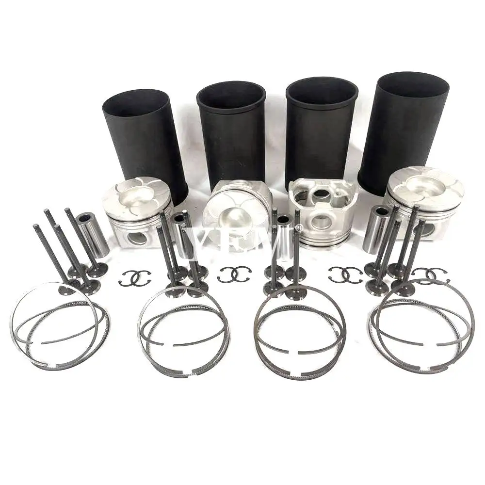 For Mitsubishi 4M51 Cylinder Liner Kit and Valve ME241686 Engine Parts 2
