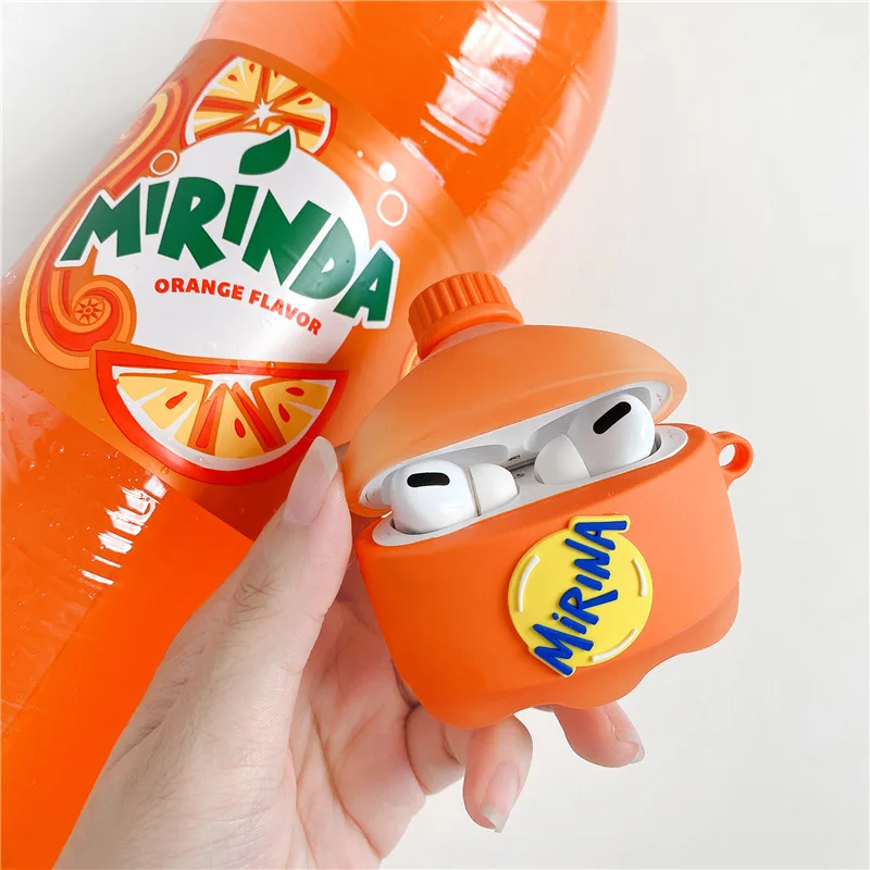 Lucu Lucu 3d Orange Juice Botol Kasus Untuk Airpods Pro Silikon Penutup  Untuk Air Pod Gen 2 3 Wireless Headphone Charger Kasus Kustom - Buy Untuk  Airpod 3rd Gen,Untuk 3d Casing Airpod,Untuk