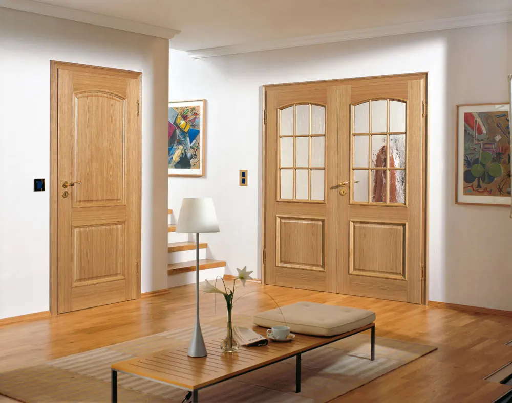 Двери в стиле модерн в интерьере