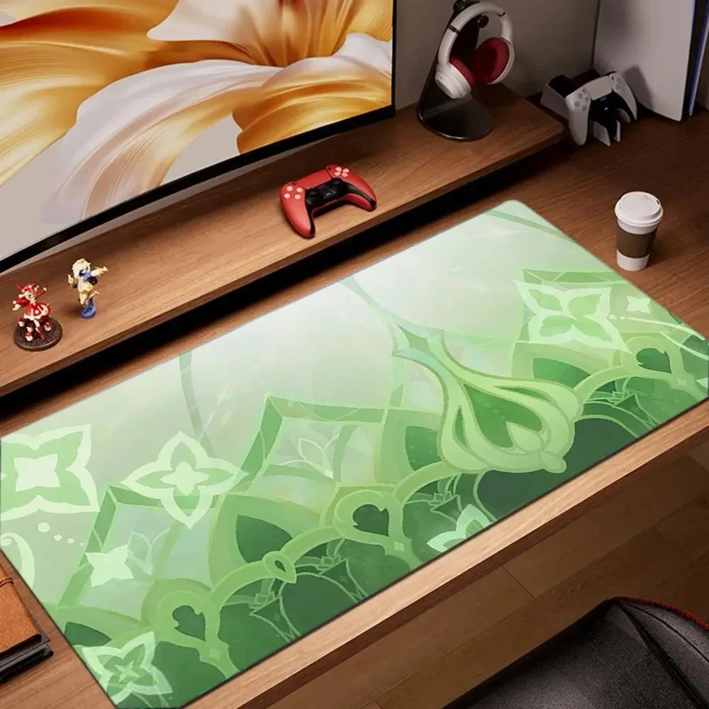 Genshin Impact Character Pattern Stylish Cool PC Gaming Mouse Pads Gamer Mats Teclado Pa aperçu 56