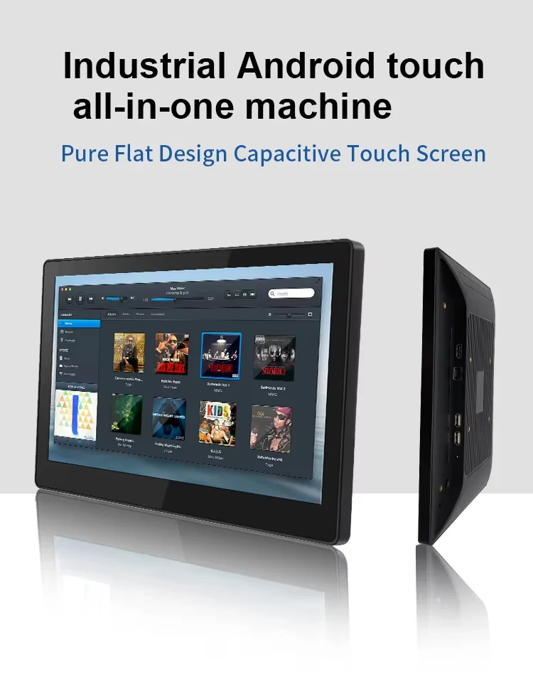 Bolinia 11.6 Inch Android Industrial Tablet IPS HD PCAP RK3288/3399 IP65 Touch Screen IP65 Win OS Industrial All in One Panel PC