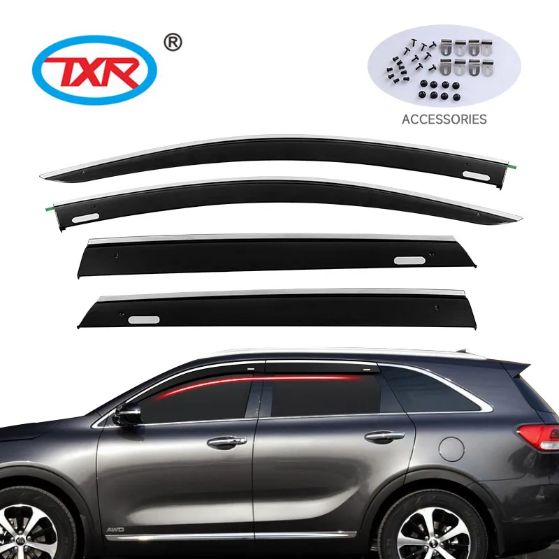 USベントバイザー、ドアバイザー 2011-2015 Kia Optima 2013 2012 2014 P913YRのウィンドウベント USベントバイザー、ドアバイザー 2011-2015用Kia Optimaウィンドウ