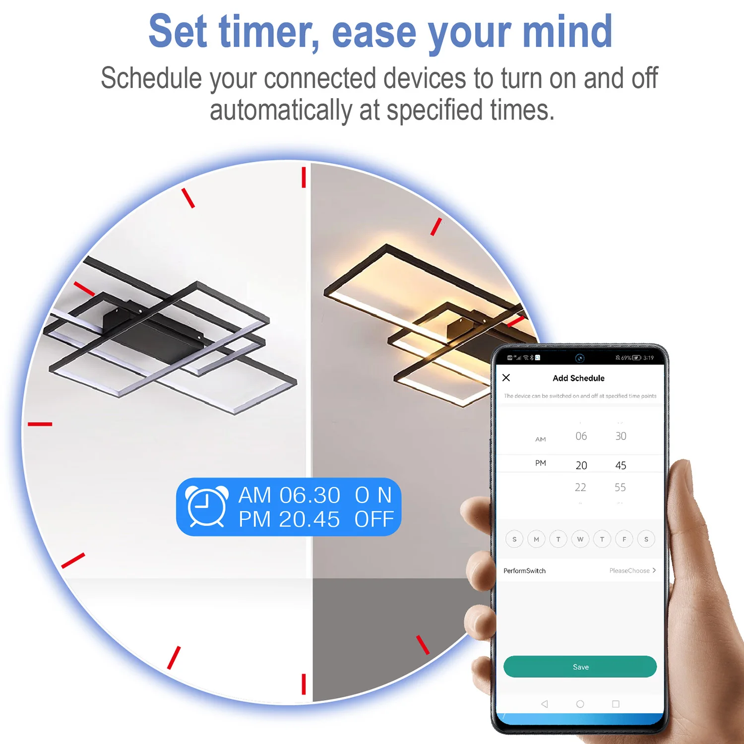 Smart Wifi Alexa Light Switch Remote Control Switch For Tuya - Main Image