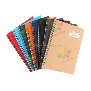 Wholesale Customized Cover  Popular Type and Designs Manufactured Spiral Notebook for Students