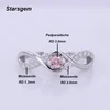 Padparadscha stone ring