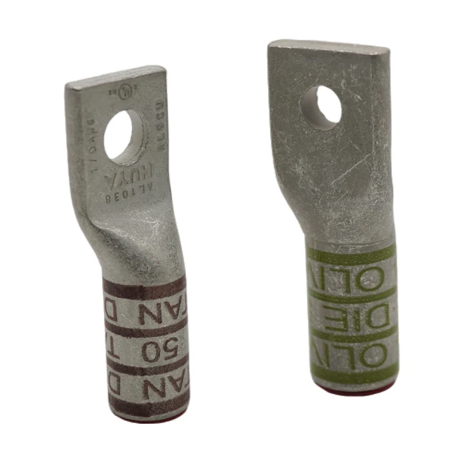 For UL Listed One-Hole Aluminum Lug Automotive Battery Terminals Stranded Aluminum Copper Cable Crimp Terminal