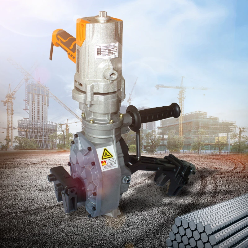 High Quality  Portable Electric Rebar Threader Steel bar Threading Machine Construction Rebar Machinery