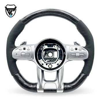 For Mercedes Benz A GLA B GLB C GLC E GLE CLS 2019-2023 custom sport model handle steering wheel modification 809-T69-Y