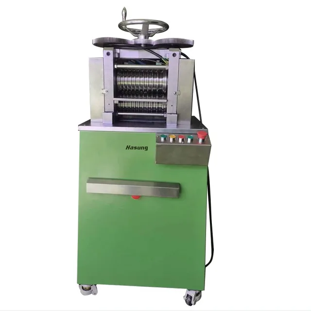 5.5HP Precious Metal Sheet Strip Wire Roller Silver Gold Electric Rolling Mill For Jewelry Casting 5.5HP to 20HP