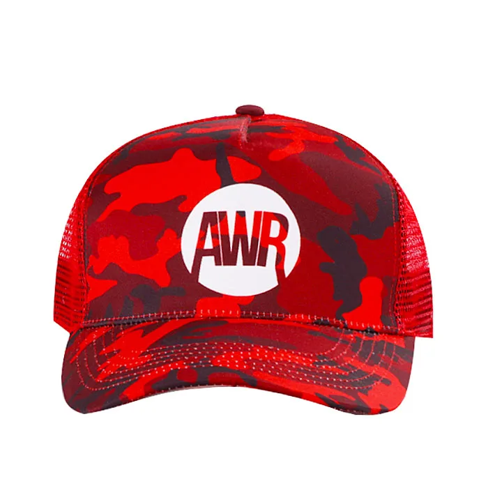 TDUB CLUB Mesh Trucker 5 Panel Hat in Digi-Camo - Yamaha TW200 Club