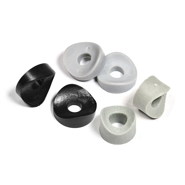 Customized Support Black Grey Rubber Round Saddle Concave Washer