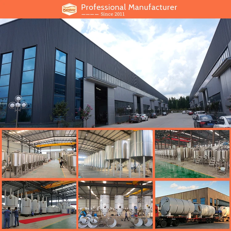 3HL пивоваренное оборудование с ободами или системой гермов