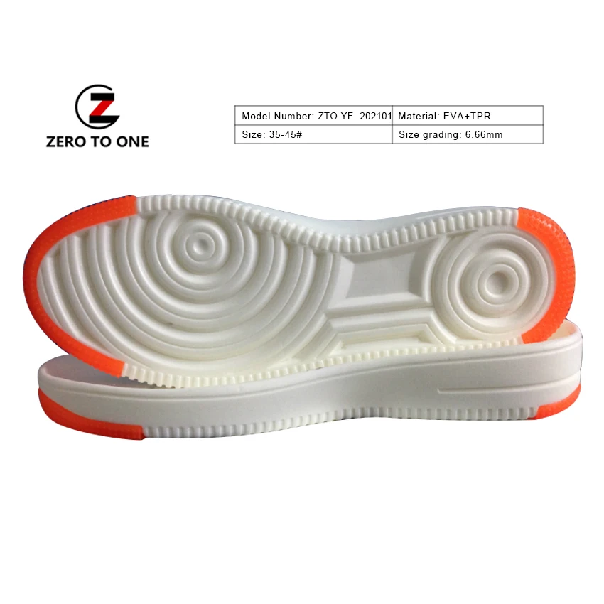Eva Transparent Tpr Sneaker Outsole Durable Stylish