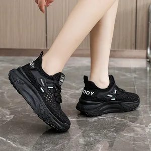 YDY423 Women's High Quality Casual Sports Shoes for Women Summer Fashionable Walking Shoes Soft Sneaker Breathable