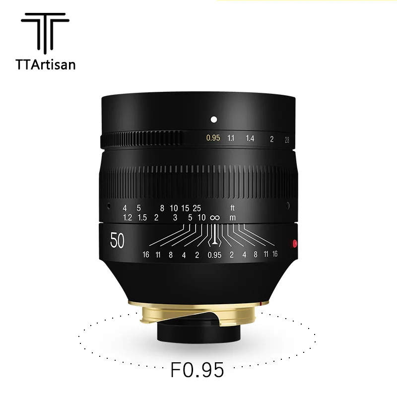 Wholesale TTArtisan 50mm F0.95 ASPH MF Full frame large aperture